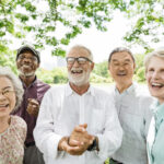 A Group of Senior Friends